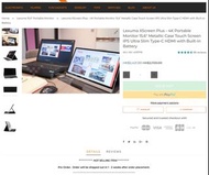 Portable Monitor - Lexuma XScreen Plus (15.6" 4K UHD)