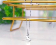 迷你雪納瑞項鍊(小朋友可戴) -迷你動物剪影系列-抗