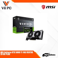 MSI GeForce RTX 5060 Ti 16GB VENTUS 2X OC PLUS GRAPHICS GAMING CARDS