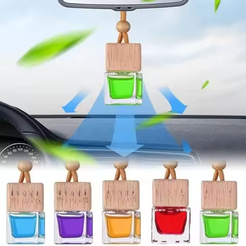 Car Air Outlet Hanging Perfume Pendant Fragrance Air Freshener Cologne/ Lavender Perfume Diffuser Ar
