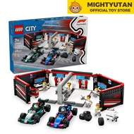 LEGO City 60444 F1 Garage & Mercedes-AMG & Alpine Cars