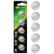 Vỉ 5 Pin Cúc Áo GP Lithium Coin Battery 3V - GP CR2032-2CPU5