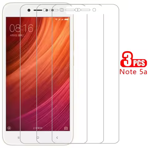 protective tempered glass for xiaomi redmi note 5a prime screen protector on note5a not 5 a a5 film 