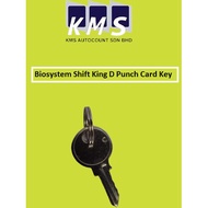 Biosystem Shift King D Punch Card Key