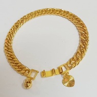 Korean Gold Centipede Bracelet Cop 916