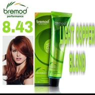 Hair Color BREMOD Light Copper Blonde 8.43 (100mL)