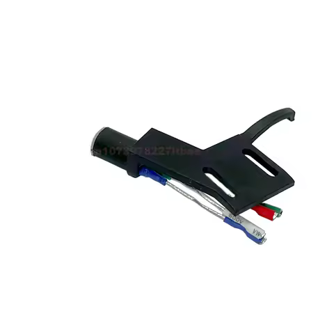 Turntable Cartridge Stylus Headshell Silver Thread Line 7 Holes For Philips Onkyo Marantz Denon LP V