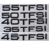 Gloss Black 35TFSI 40TFSI 45TFSI 50TFSI 55TFSI TFSI Emblems Badges Symbols for Audi A3 A4 A5 A6 A7 A