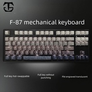 TOGAR F87 Full-Key No Punching Three-Mode Bluetooth Hot Plug Customized 87-Key Game Mechanical Keybo