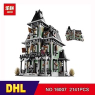 LEPIN 16007 2141Pcs Monster Fighters Haunted House Model Building Kits Set Blocks Bricks Halloween