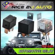 DENSO 4 Pin Head Lamp Relay 4 Pin/5 Pin Auto Relay For Aux Lights Horn Ceramic Socket Holder With Wi