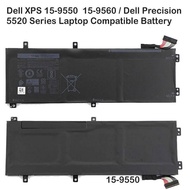 DELL Precision 5510 5520 5530 M5520 M5530 Inspiron 7590 XPS 15 9560 9570 P56F001 62MJV M7R96 H5H20 R
