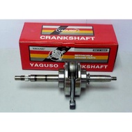 YAGUSO CRANKSHAFT ASSY STANDARD=>EX5/ KFM/ KFL/CLASS1/ C70/ GB0/ KRISS110/ HONDA FAME/ Y125Z/ SRL110