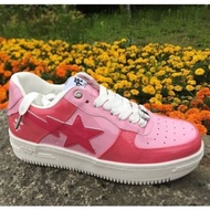 Bape Sta Spike Orange Korean Classic Sports Casual Rubber Sneaker shoes for man/woman