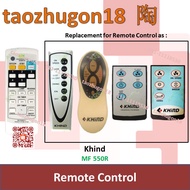 Khind Wall Ceiling Fan Remote Control Siling Dinding Kipas MF 550R