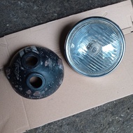 SUZUKI Headlight cover reflector set round a100SUZUKI a8A7 Original