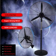 180W 22-Inch High Quality Industrial Fan 3-Speed Adjustable Vertical Fan High-Power Stand Fan/ Wall 