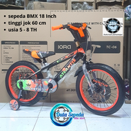 sepeda anak laki laki 18 inch BMX 5 - 7 tahun