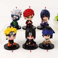 Action Figure Naruto Gaara Kakashi Sasuke Itachi Anime Naruto Sitting