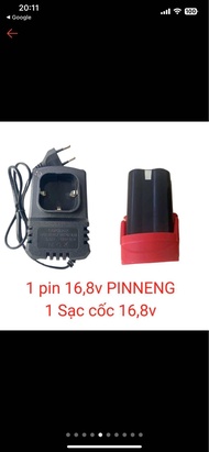 Pin và sạcpineng chân pin phổ thông hệ pin 4cell 16.8 v