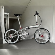 Crius Velocity 22” • 10 Gears Shimano • Silverock Wheelset • Schwalbe One • KMC Silver Foldable Foldie Bicycle Bike