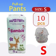 [10 Packs] Bambi Pampers Premium Day &amp; Night Kids Pants S ~ XL