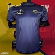 F1 Round Neck T-Shirt Red Bull F1 Model World Champion F1 2 Eras FM0062 Size S-5XL