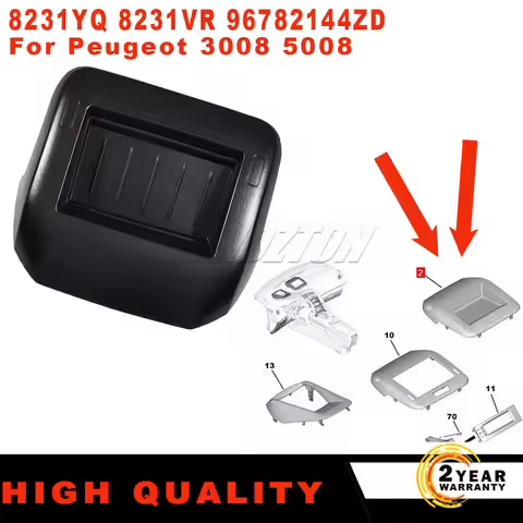 1Pc For Peugeot 3008 5008 New Dashboard Sundries Box Center Console Storage Box 8231YQ 8231VR Easy I