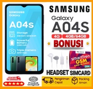 HP MURAH BISA KREDIT - SAMSUNG GALAXY A04S 4/64GB | OS Android | Bateryy 5000 mAh | Chipset Exynos 8