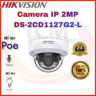 Colorvu Hikvision 2MP Dome IP Camera DS-2CD1127G2-L