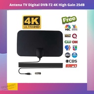 ORIGINAL 100% Antena TV Digital/Tabung DVB-T2 4K High Gain 25 dB