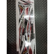 Stripe Sticker Cover Set Honda Wave 125X Ultimo (2) RED OEM