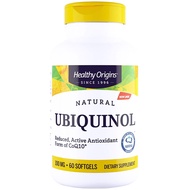美國Healthy Origins 還原型輔酶Q10(泛醇) 100毫克 60粒軟膠囊