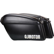 QJ Motor SRV250 Side Box Left & Right Black