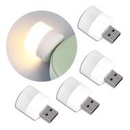 Mini USB LED Plug Lamp Mobile Power Charging USB Night Light Eye Protection Reading Bulb Indoor Bedr