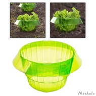[Miskulu] Garden Plant Cloche Protective Bell Cover 4.5inch Tall Fence for Landscape Project Multipurpose