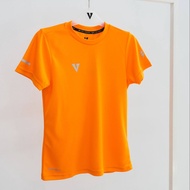 VOLT (สินค้าพร้อมส่ง) เสื้อยืด กีฬา ออกกำลังกาย สีส้ม ผู้หญิง ELECTRON 003 TRAINING T-SHIRTS ORANGE