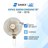 Froze- Wall Fan Tornado Iron Wall Fan Sanex FW-1878 FW1878 18 Inch