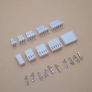 10 SetS KF2510 Kits Connector2.54mm Pitch 2/3/4/5/6P Straigh Pin Header+Housing+Crimp 2510