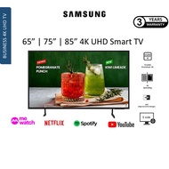SAMSUNG 65inch 75inch 85inch TV | BED-H 4K series | 4K UHD Tizen OS Smart TV LH65BEDHVGKXXS LH75BEDH