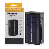 18650 Solar Battery Charger 2 Slot Battery Charger Powerbank Case Lithium Battery Charging Bank Shel