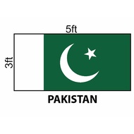 Pakistan Flag 3x5ft, Bendera Pakistan 3x5ft, Polyester