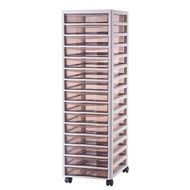 B4 Movable Drawer Cart A4 File Rack Data Sorting Rack Storage Office Storage Multi-Layer Plastic Boo