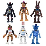 โมเดล Five nights at freddys ไฟว์ไนท์แอทเฟรดดี้ เซ็ท5ตัว/6ตัว สูง8-17cm.