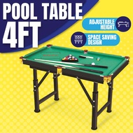 Pool Table Mini 120cm Adjustable billiard table Mini Pool Table Snooker set Table set