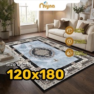 Myna | L Size Karpet Besar Ruang Tamu Anti-Gelincir | Anti-slip Carpet for Living Room Bilik Tidur