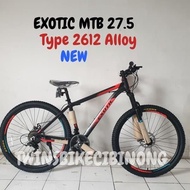 Promo! Big Sale Sepeda Gunung Exotic 2612 27.5 Alloy High Quality
