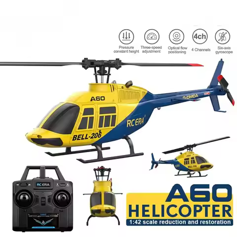Rc Plane Helicopter 2.4G 1:42 RC Helicopter Model Helicopter 6 Axis Gyro One Key Takeoff/Landing RC 