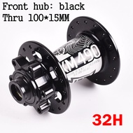 Koozer XM490ดุมล้อจักรยาน32Hแบริ่ง4 MTB ดิสก์เบรกฮับศูนย์กลางจักรยานเสือภูเขาหลัง100มม. ด้านหลัง135/