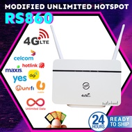 RS860 NEW Modem Unlimited 4G Hotspot WiFi Modified Modem LTE High Speed Internet Sim Card Router